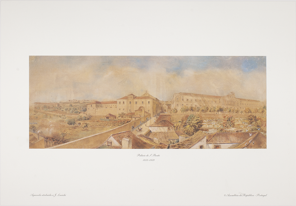 Gravura atribuída a J. Lewicki