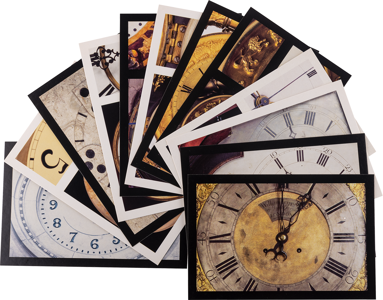 Coleção de 14 postais