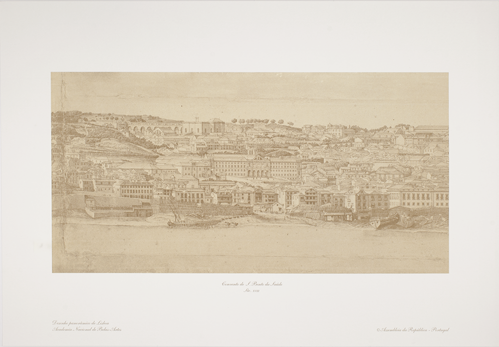 Gravura Academia Nacional de Belas-Artes