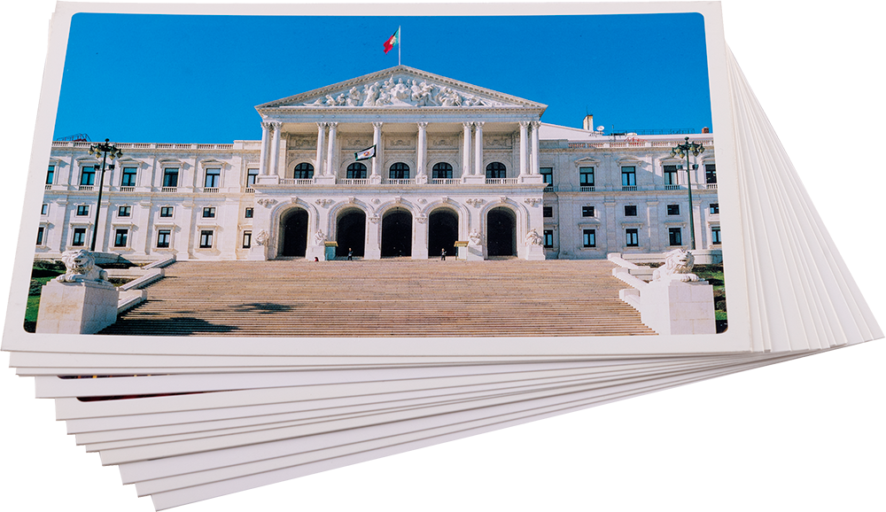 Coleção de 14 Postais