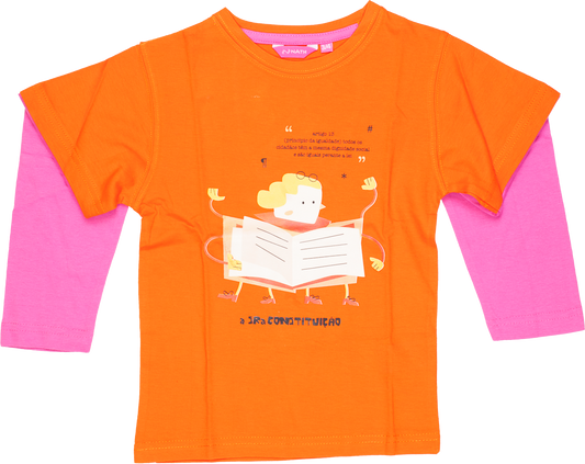 T-shirt de manga comprida