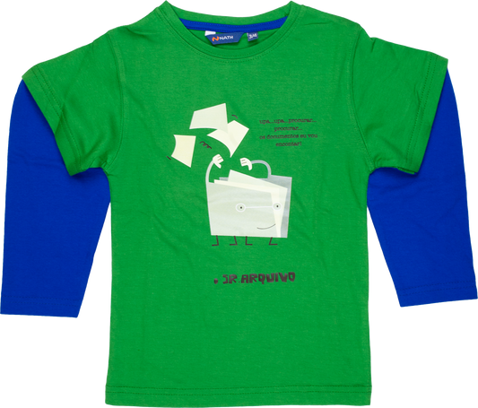 T-shirt de manga comprida