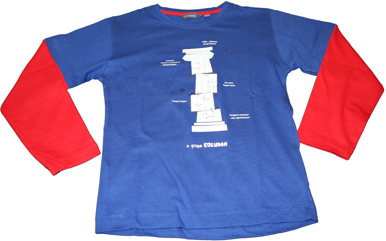 T-shirt de manga comprida