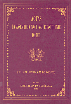 Actas da Assembleia Nacional Constituinte de 1911