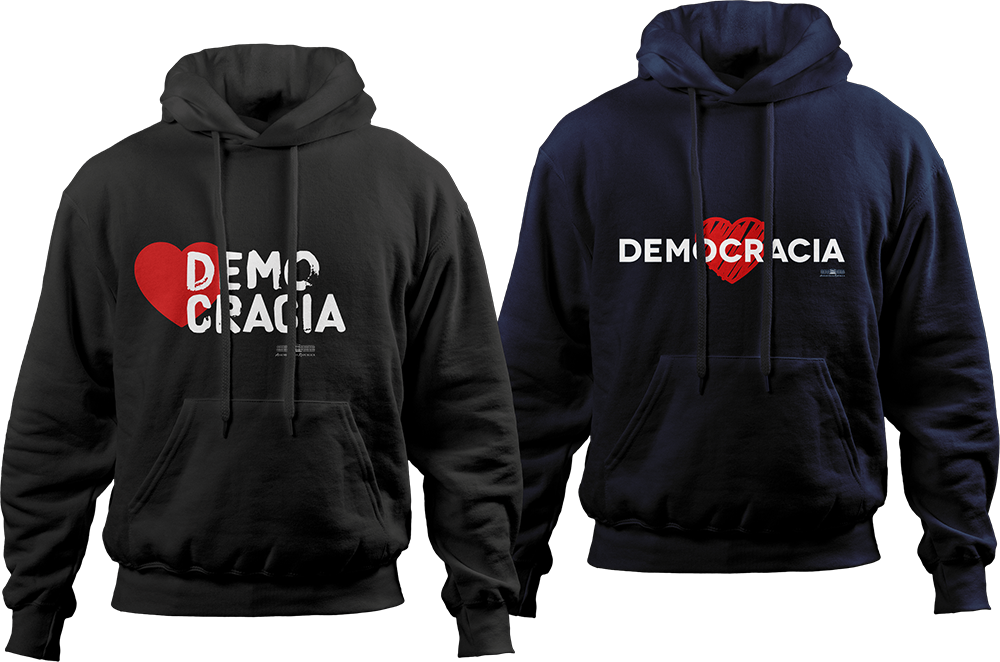 Sweatshirt Democracia | adulto